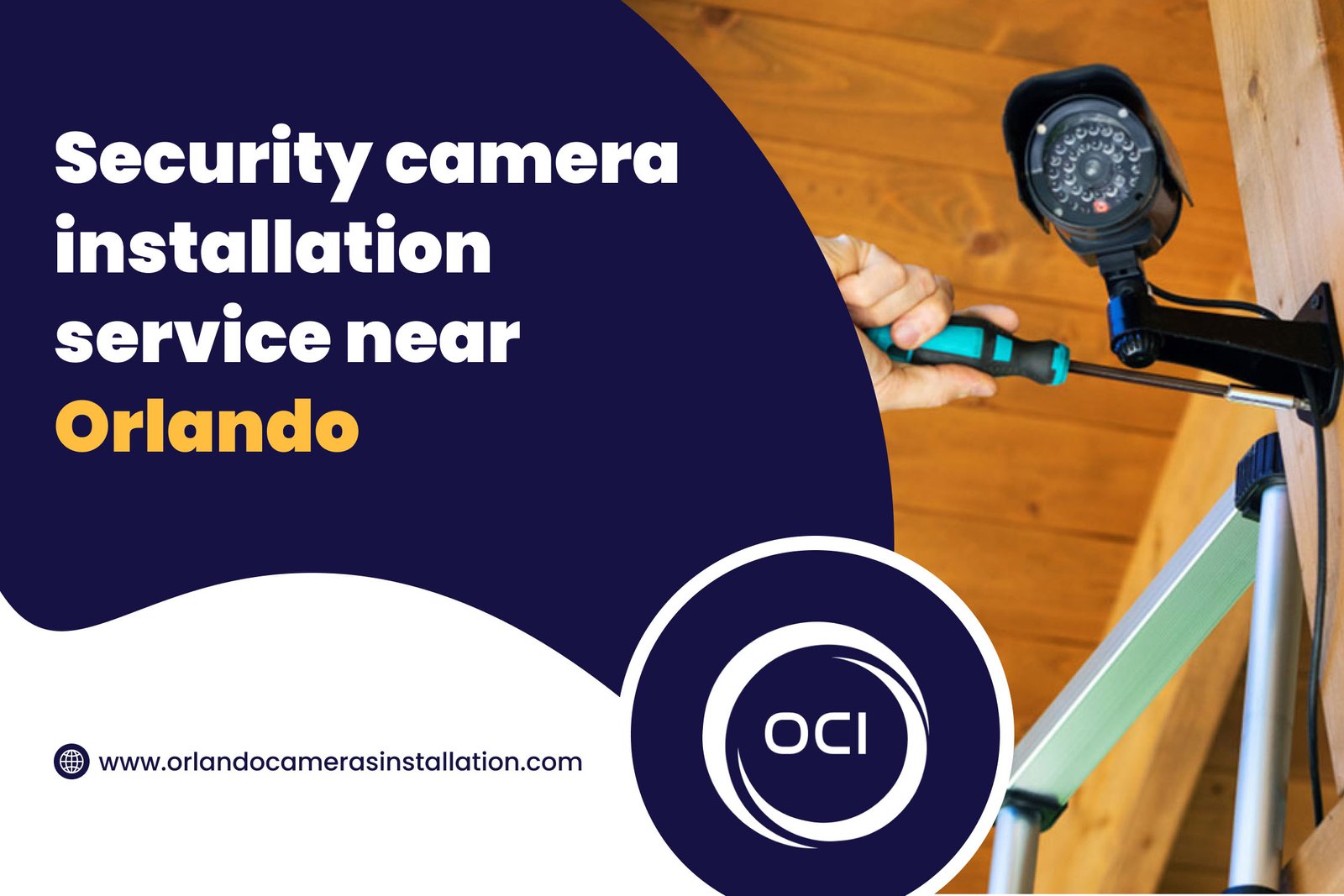 Security camera installation service near Orlando