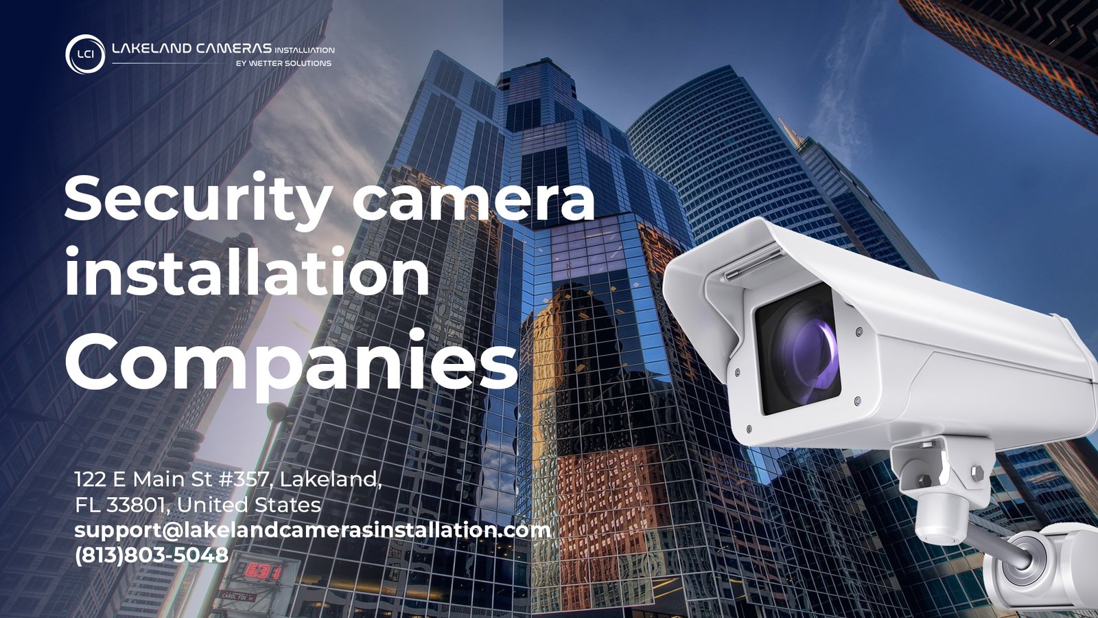 Security camera installation companies in Orlando
